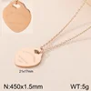 Collier en or rose