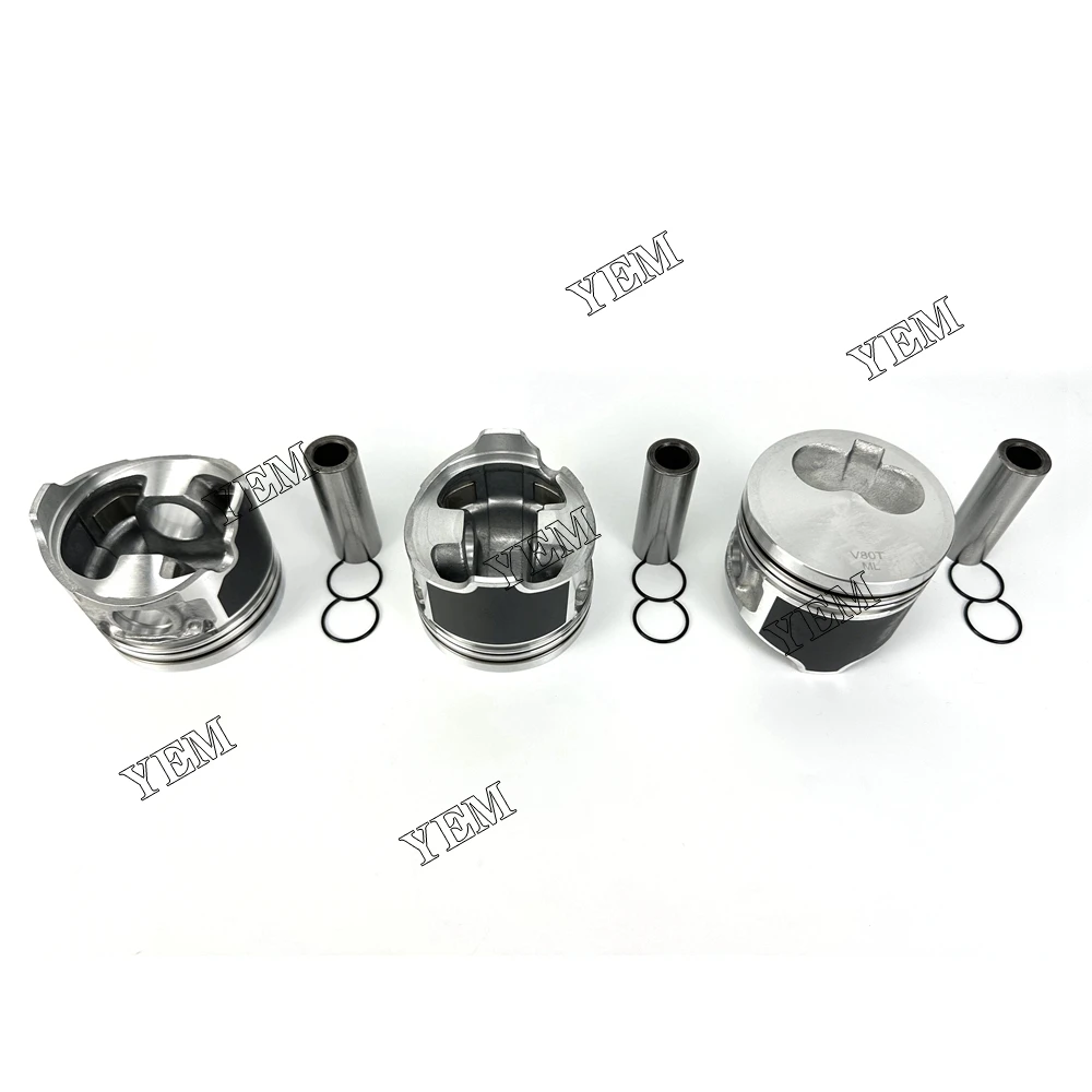 Cylinder Engine Piston V80T ML For Yanmar 3TNV80