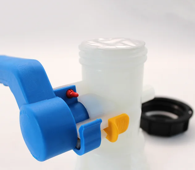 CT Coupling Butterfly Valve BSP Thread IBC Tote Plastic Industrial DN50 75mm Ball VALVES Low Temperature Manual DN 50 X 75 MM