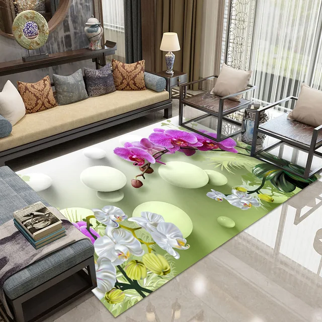 Factory Wholesale Fashion Carpets and Rugs for Living Room Home Decor Printed Carpet