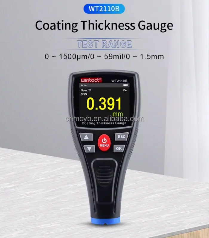 China Wintact Wt2100 Wt2110/2110b Wintact Coating/film Thickness Gauge