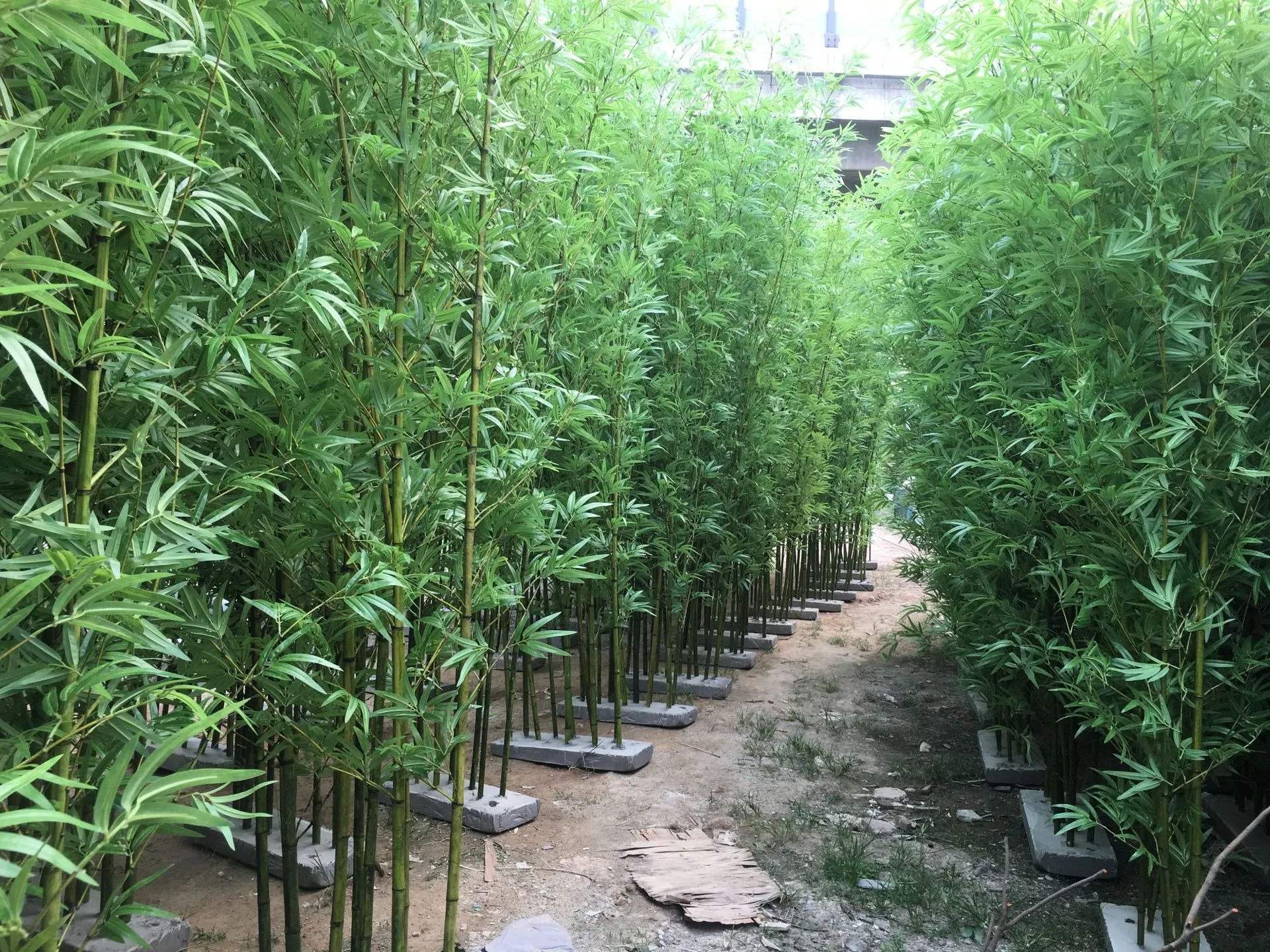 Outdoor Fake Bamboo Artificial Bamboo Screen Artificial Bamboo Tree