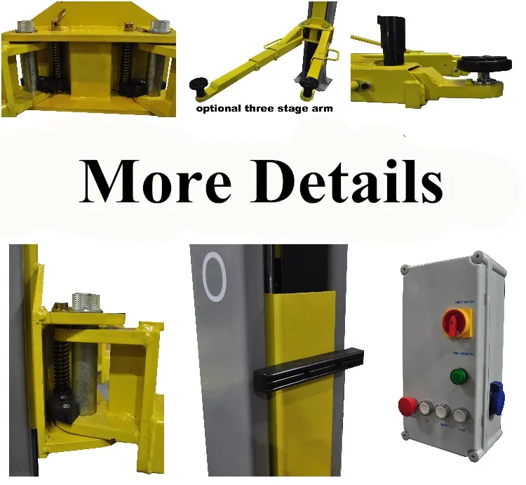 Factory Price  Cheap  High Quality  Fast Delivery Double Hydraulic Cylinder 9000 lb Garage Equipment Car Elevator Two  Post Lift