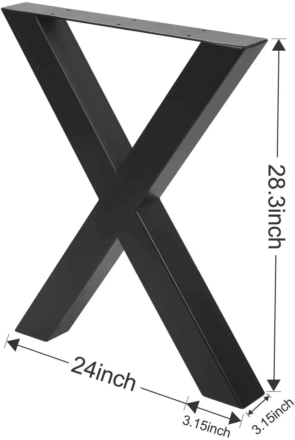 Square Box Section X Frame Table Legs| Alibaba.com