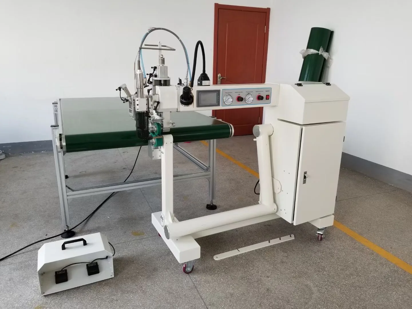 PVC Fabric Hot Air Welding Machine for Double Flap Keder