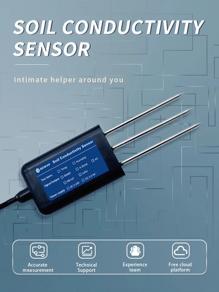 All In One Irrigation Soil Moisture Humidity And Temperature Ec Soil Ph