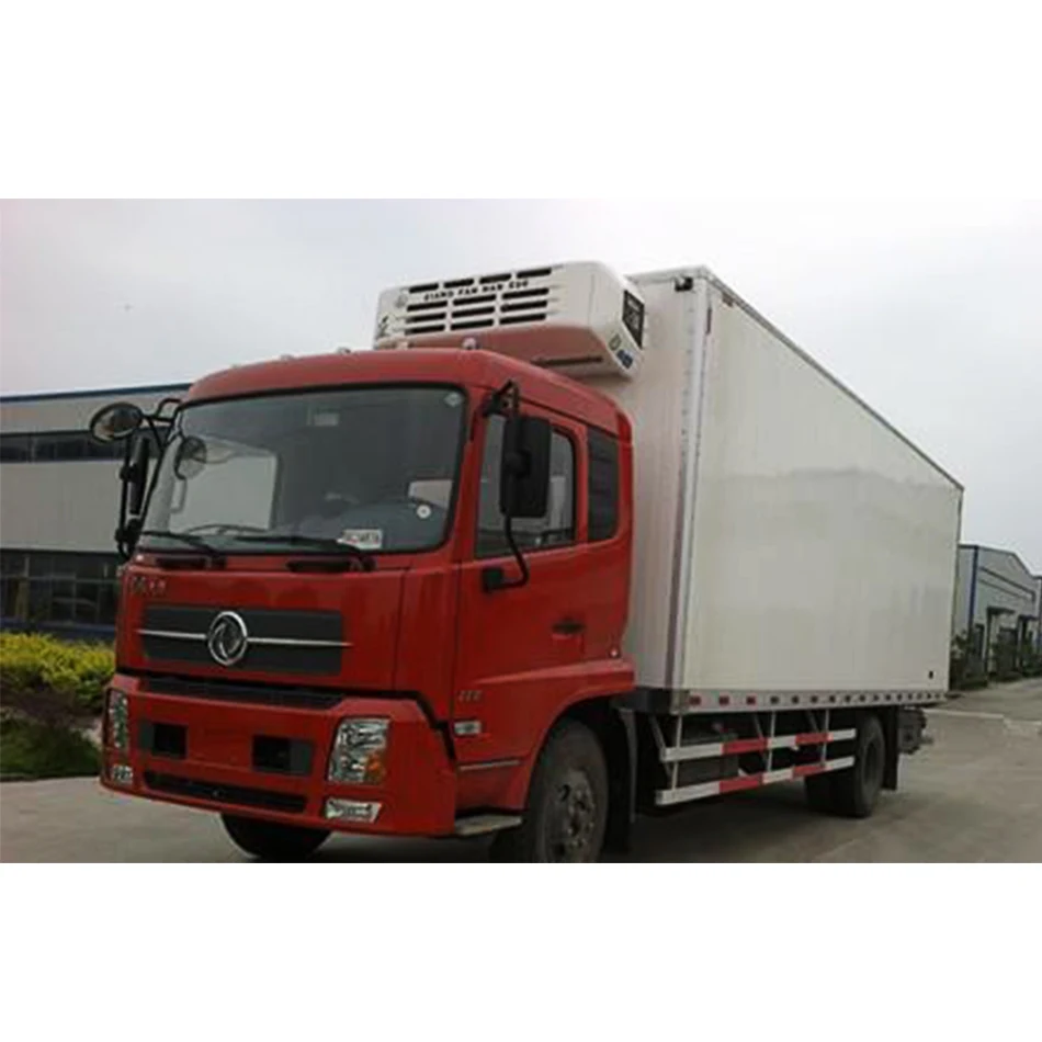 6 Meters Used Truck Refrigerators Howo Refrigerator Truck Trade Refrigerated Truck Meat Rail with Nice Price