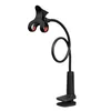 Double clip style - 0.7m - Black - 1 piece