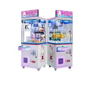 Plush Doll Toy Machine Arcade Game Center Crane Mini Super Claw Machine Coin Operated Games Amusement For Sale