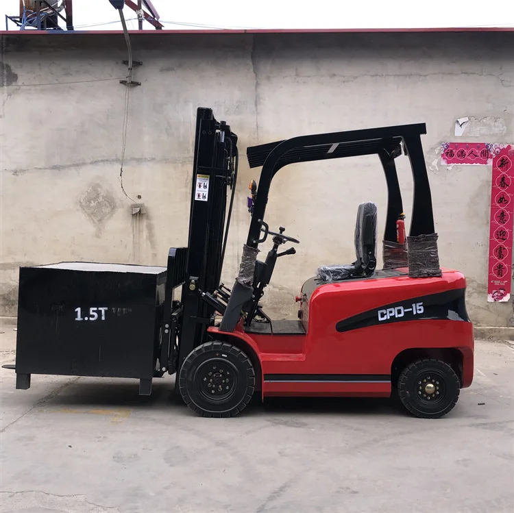 Отличная цена Ep Электрический вилочный погрузчик открытый