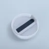 Opal body light gray sheet-black silicone
