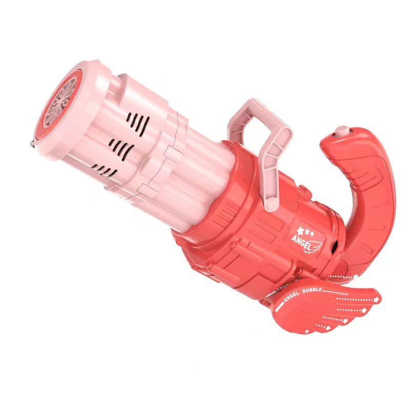 Wholesale Children Outdoor Gatling Bubble Shooter Gun Automatic Blowing