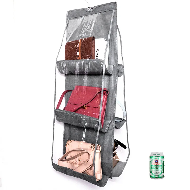 Handbag Hanging Organizer Hanging Purse Organizer for Closet Organizers Bag  Storage Hanger Oxford Cloth Closet Bag Organizer