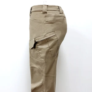 Men's Elastic Tactical Pants Training Uniform Work Trousers Climbing Hiking Hunting Worker Outdoor Multi Pockets Cargo Pant