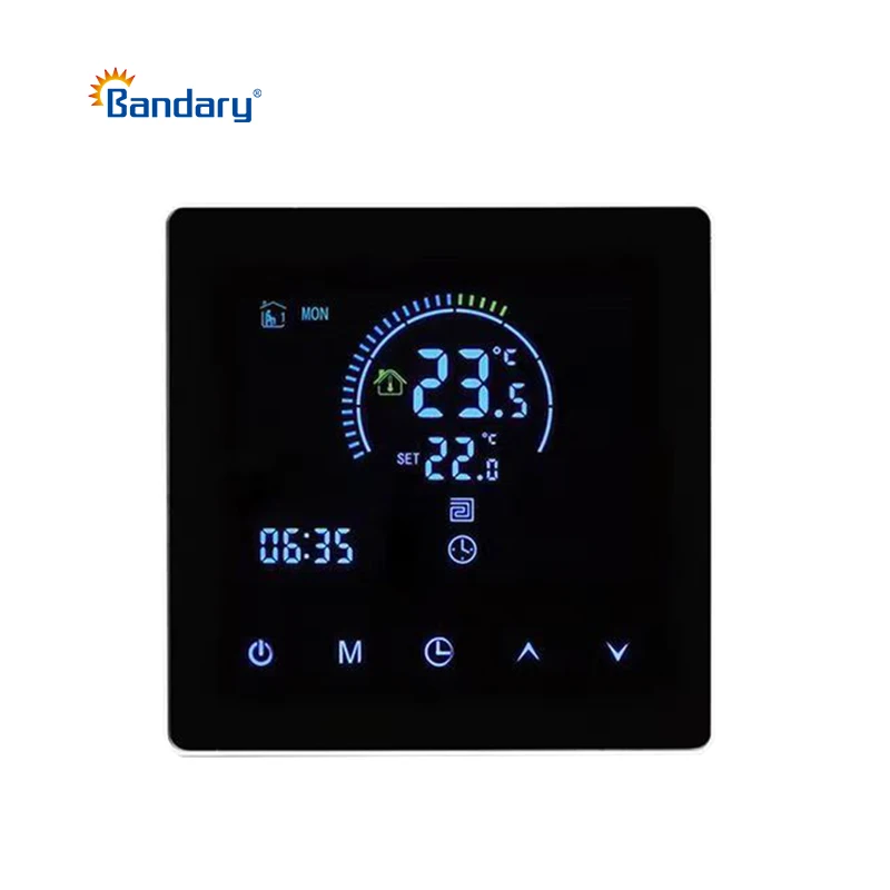 Bandary tuya home touch screen digital programmable  water heating floor heating room best smart thermostat wifi