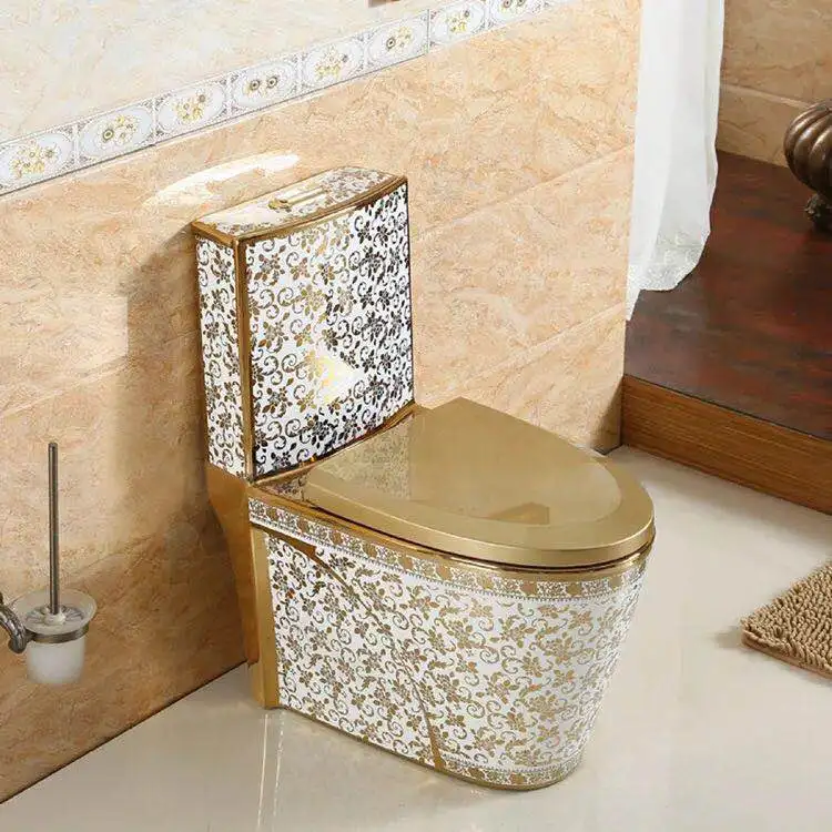 Where To Buy Trendy Gold Glitter Toilet Seat