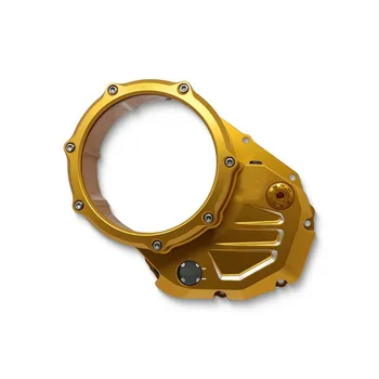 Oem CNC Turning and milling machined motorcycle Accessories Billet Aluminum Anodized Clutch Cover