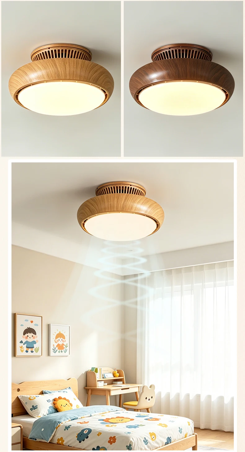 product bladeless ceiling fan with light dimmable led remote control 3 color temperatures 6 speeds-7