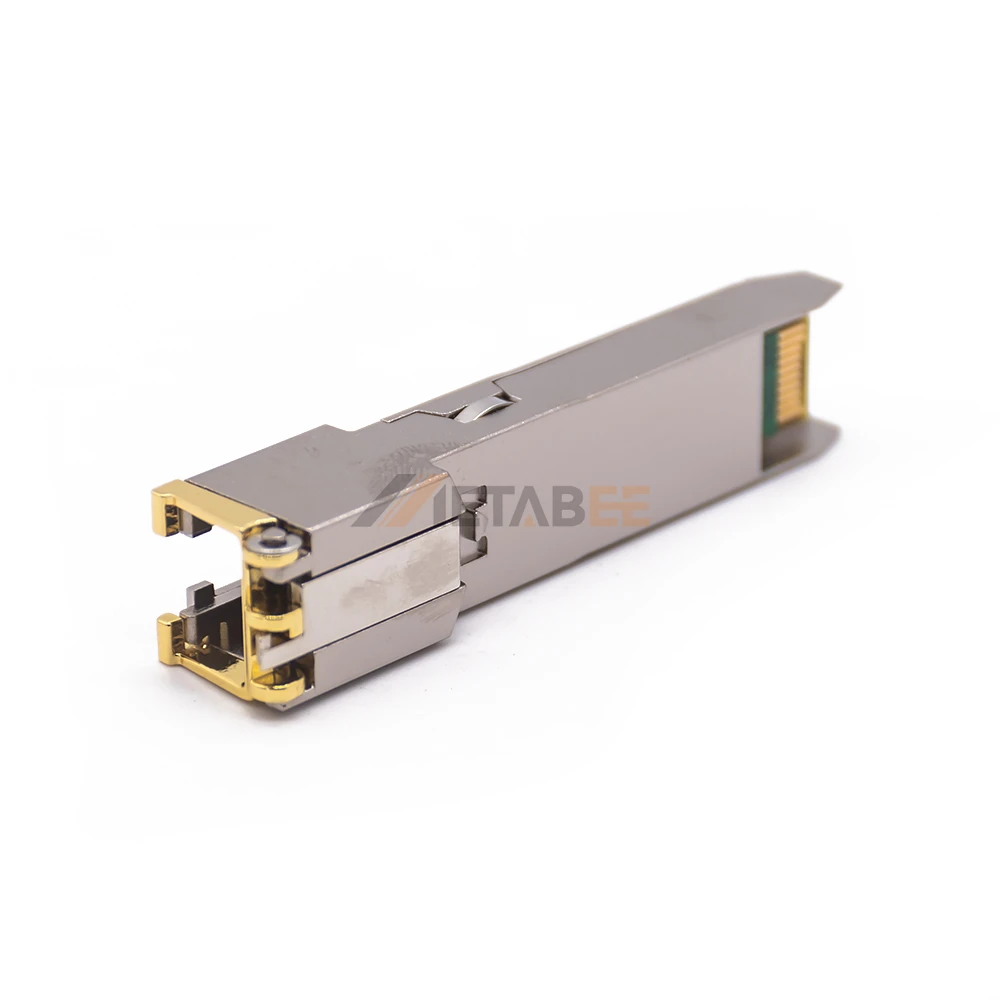 Fiber Optical SFP Transceiver Module Adaptive Copper SFP RJ45 10M 100M 1000M 100M Ip Router Ethernet 2 Port Iptv Box Ftth Router