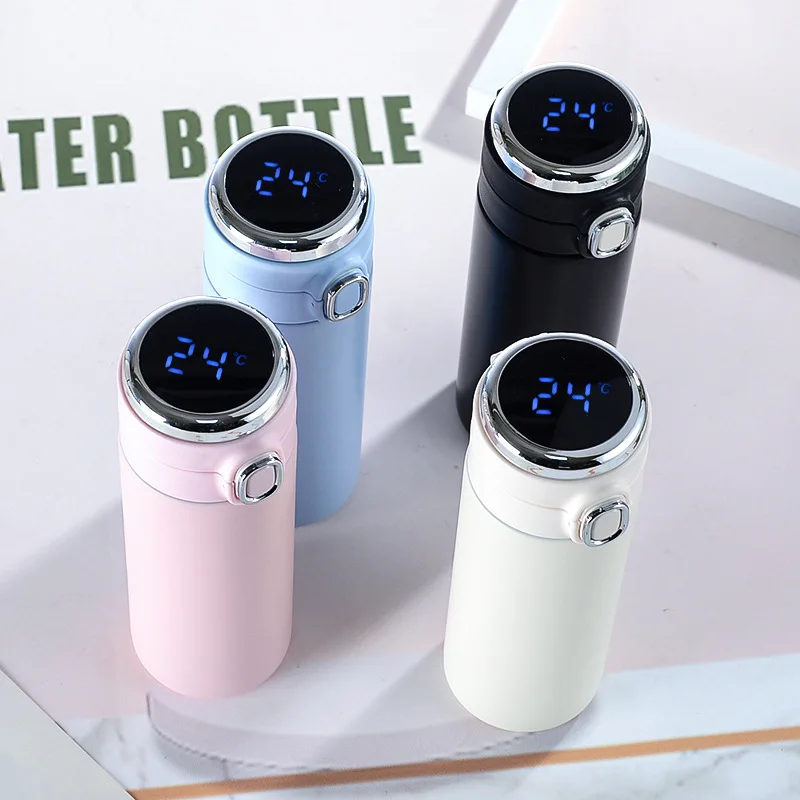 420ml Stainless Steel Thermos Bottle Smart LED Temperature Display