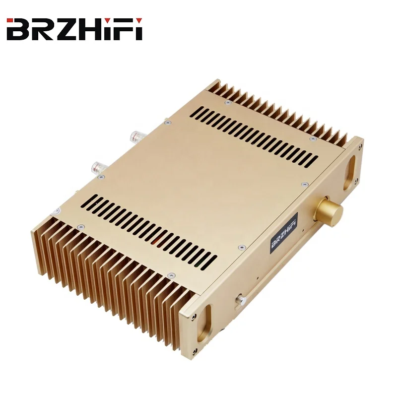 BRZHIFI 1969 Class A Professional Amplifier - Golden Aluminum