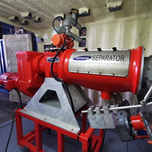 Manure Screw Press Machine/poultry Manure Solid Liquid Separator 