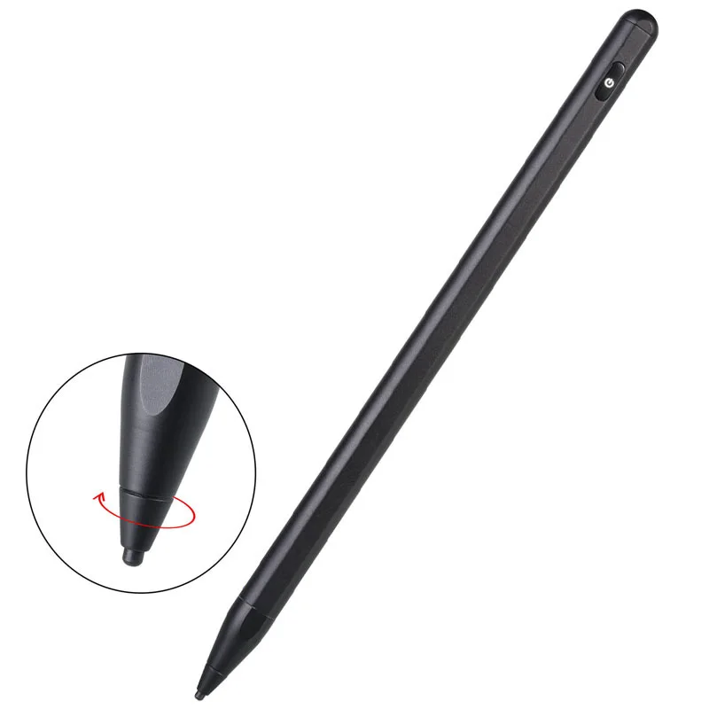 
 Топ продаж 2021, алюминиевый металлический корпус, сенсорный стилус, ручка для ноутбука, магнитный активный стилус  