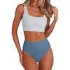 Blue White Stripe