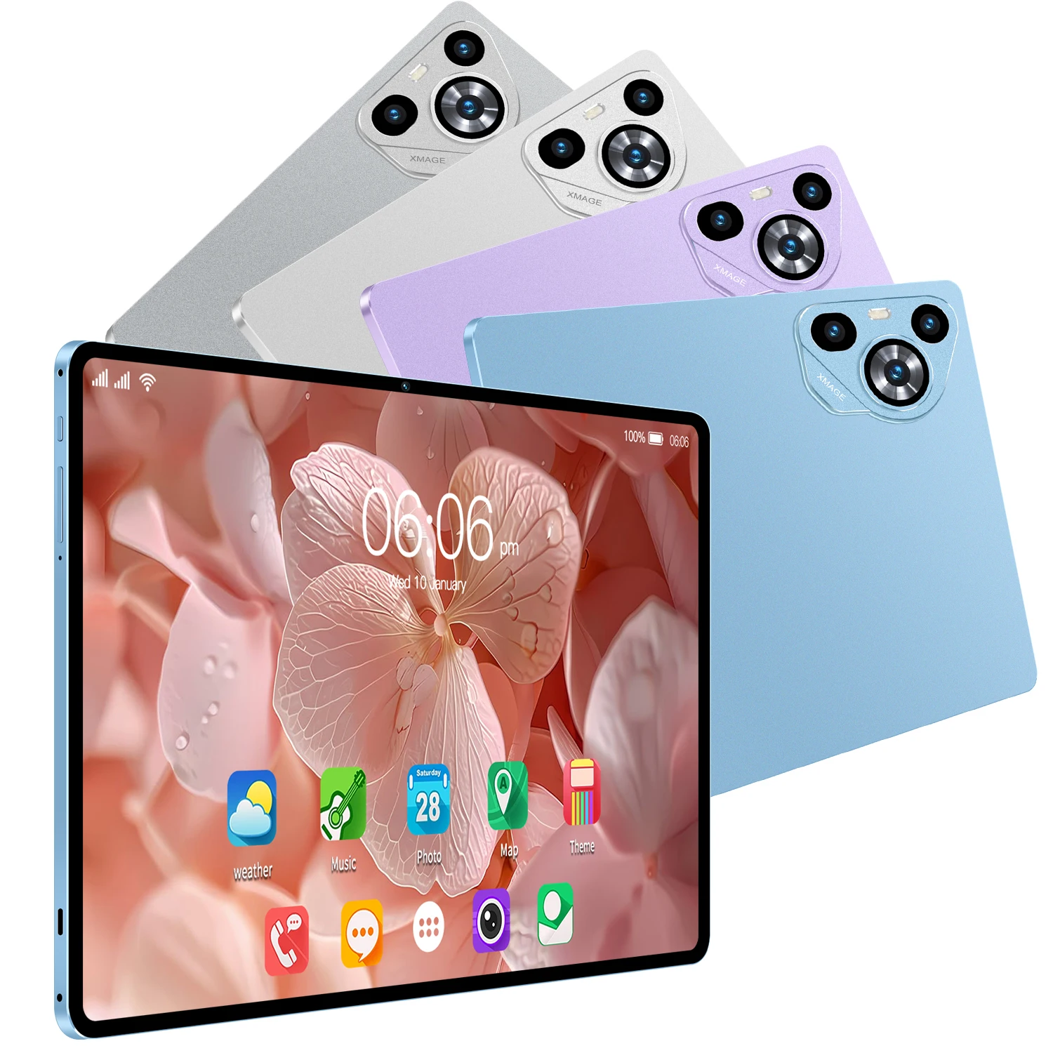 2025 Full Set M70 Plus Tablet - 10.1 Inch Android 15 Powerhouse