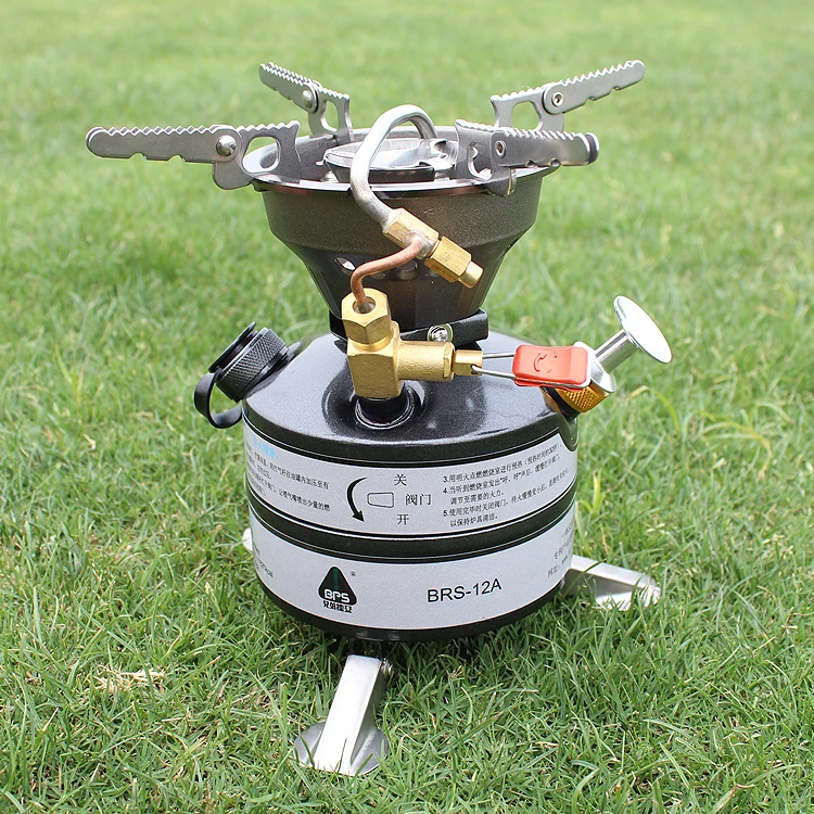 BRS ポータブルガソリン灯油ストーブ アウトドアミニ燃料キャンプ用