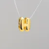 Gold-H (ciondolo singolo senza collana)