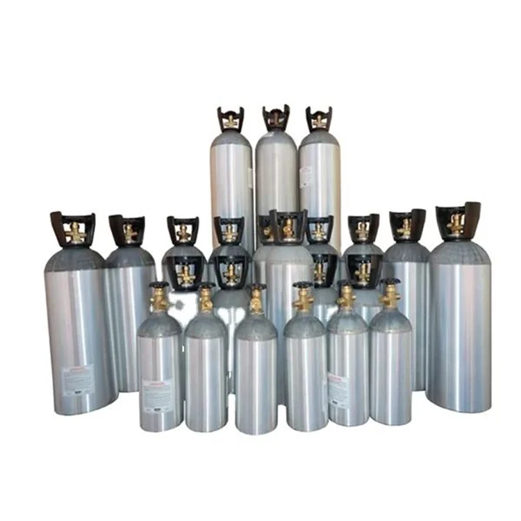 Industrial Gas Cylinder N2/nitrogen O2/oxygen/co2/h2/hydrogen Helium ...