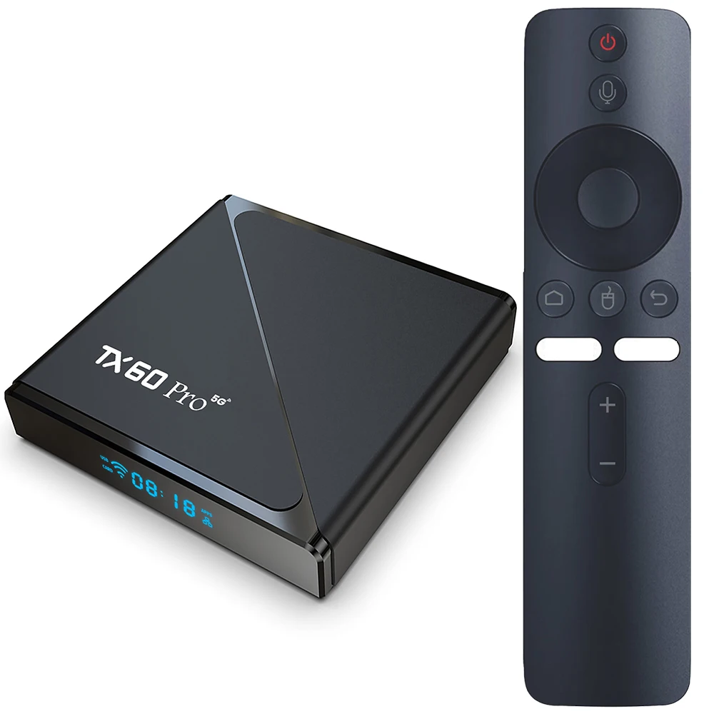 Smart TV Box TX60 PRO - Android 24.0, Quad Core, 4K Resolution