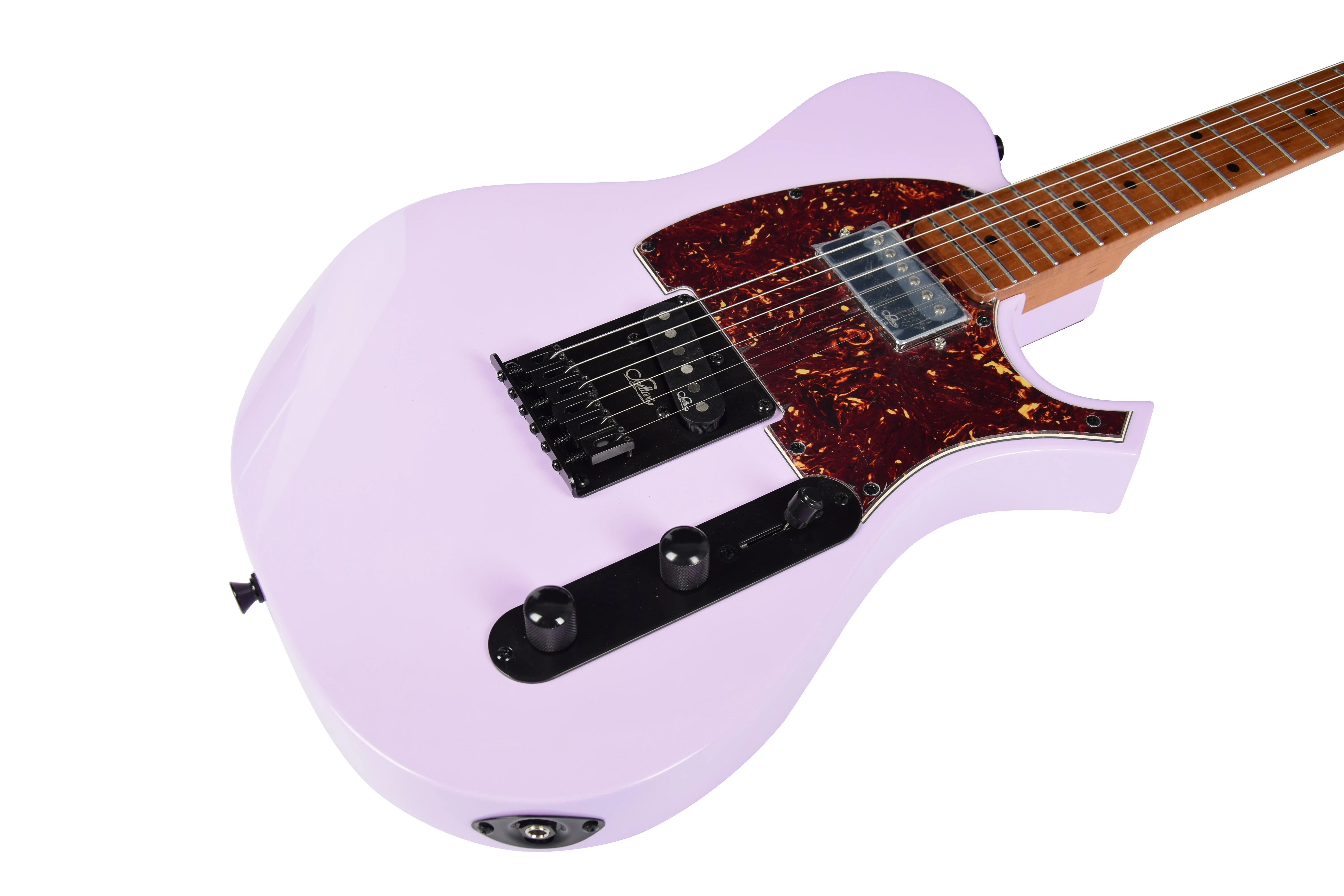Factory Direct Wholesale Single Wave High Quality High Glossy Electric Guitar With Single Humbucker Pickup OEM Guitar