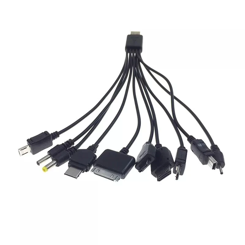 Universal 10 in 1 Multifunction USB Charging Cable for Laptop and