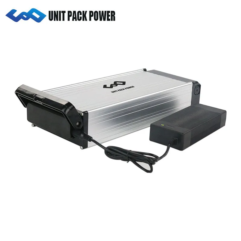 Batterie au lithium-ion pour vélo électrique à porte-bagages arrière 36V 13Ah 48V 20Ah 52V 15Ah 40A 30A BMS pour moteur central Bafang 750w 1000w 1500w