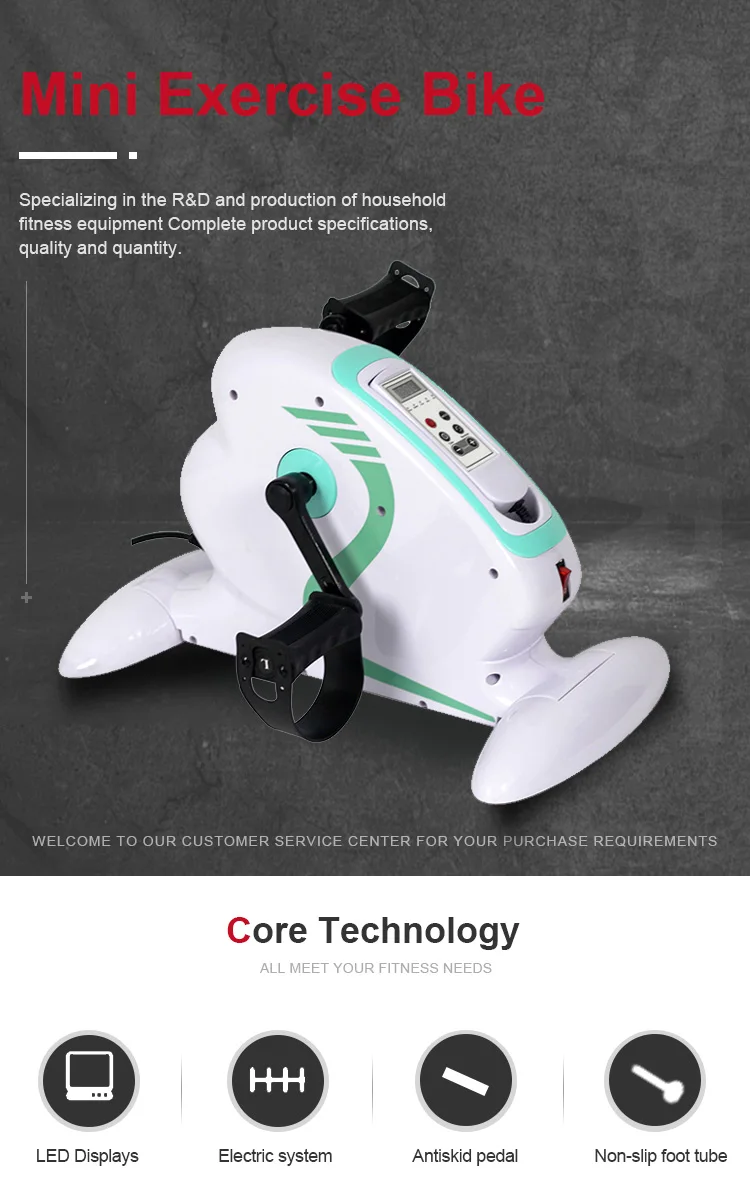 portable mini exercise bike pedal cycle