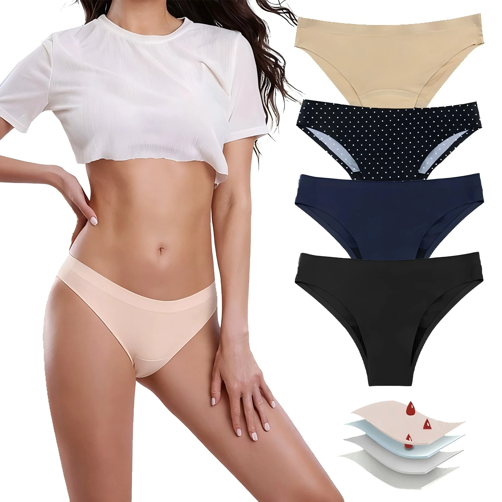 Teen Period Swim Bikini Brief supplier reference image