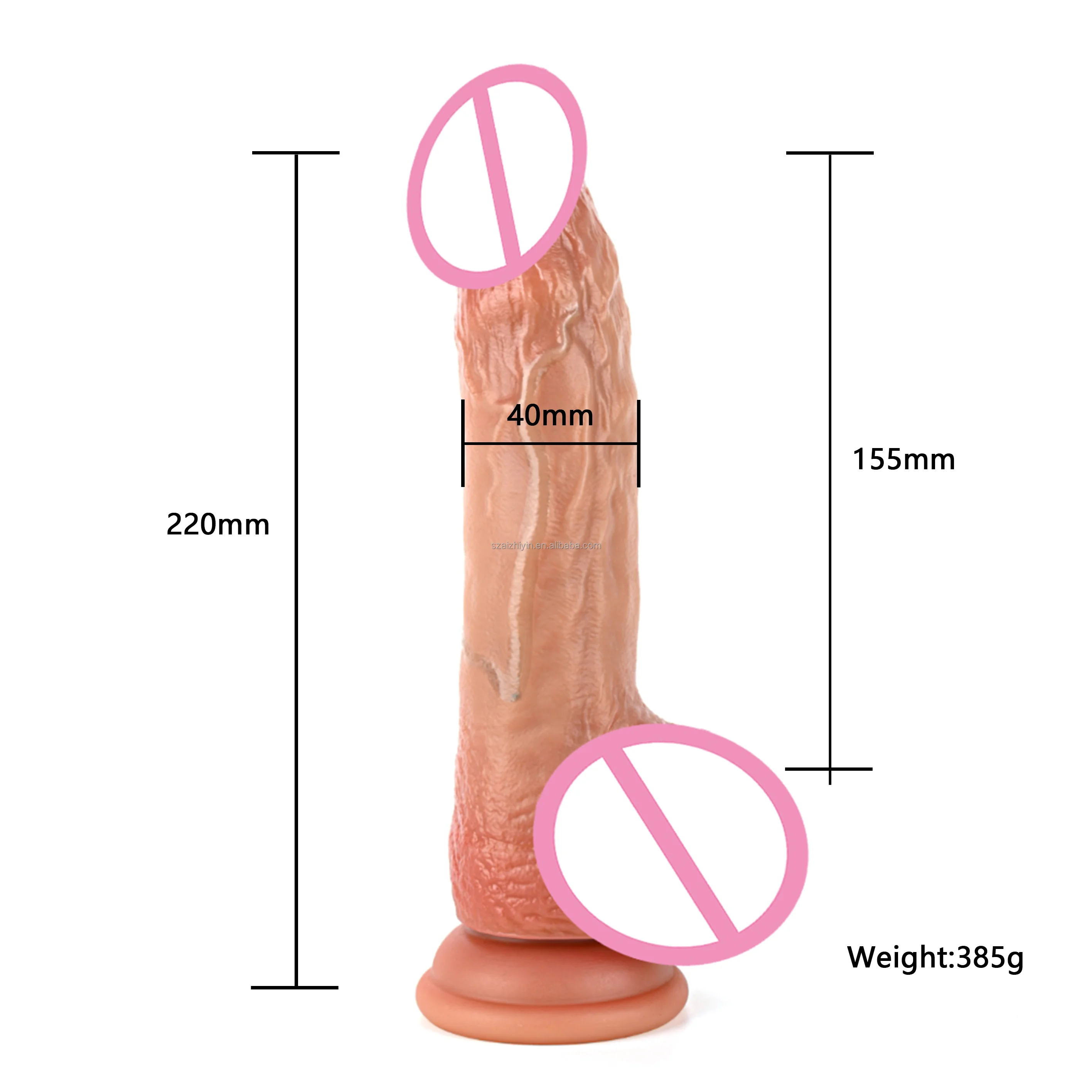 Realistic Silicone Dildo Vibrator 360 Rotating Heating with Strong Suction Cup Remote Control Thrusting Sex Toy for Adults