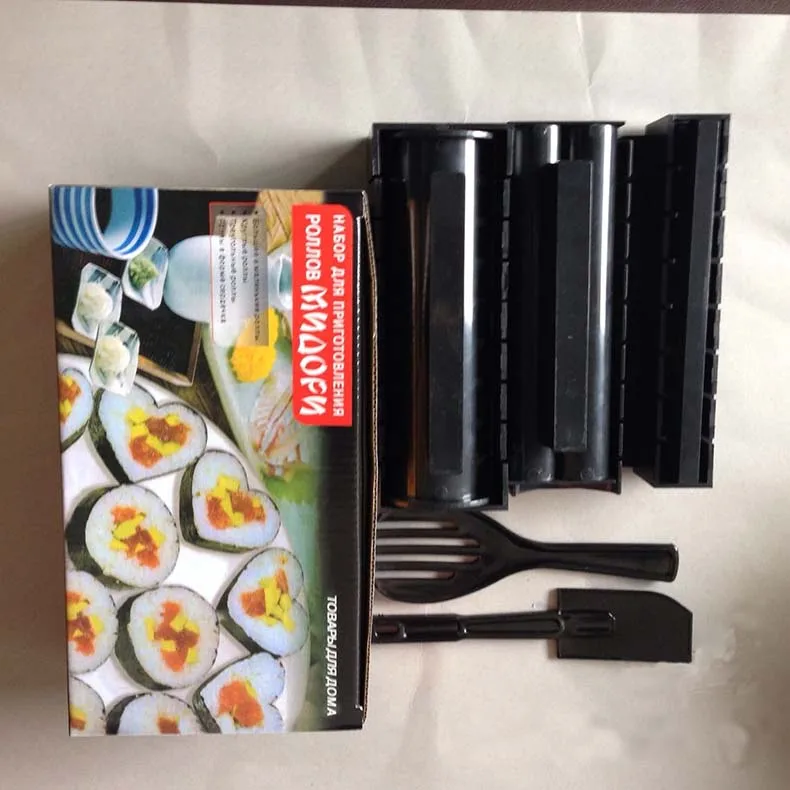 Eco-Friendly Rice Ball Sushi DIY Mold Quick Sushi Maker Roller for Vegetable Sushi