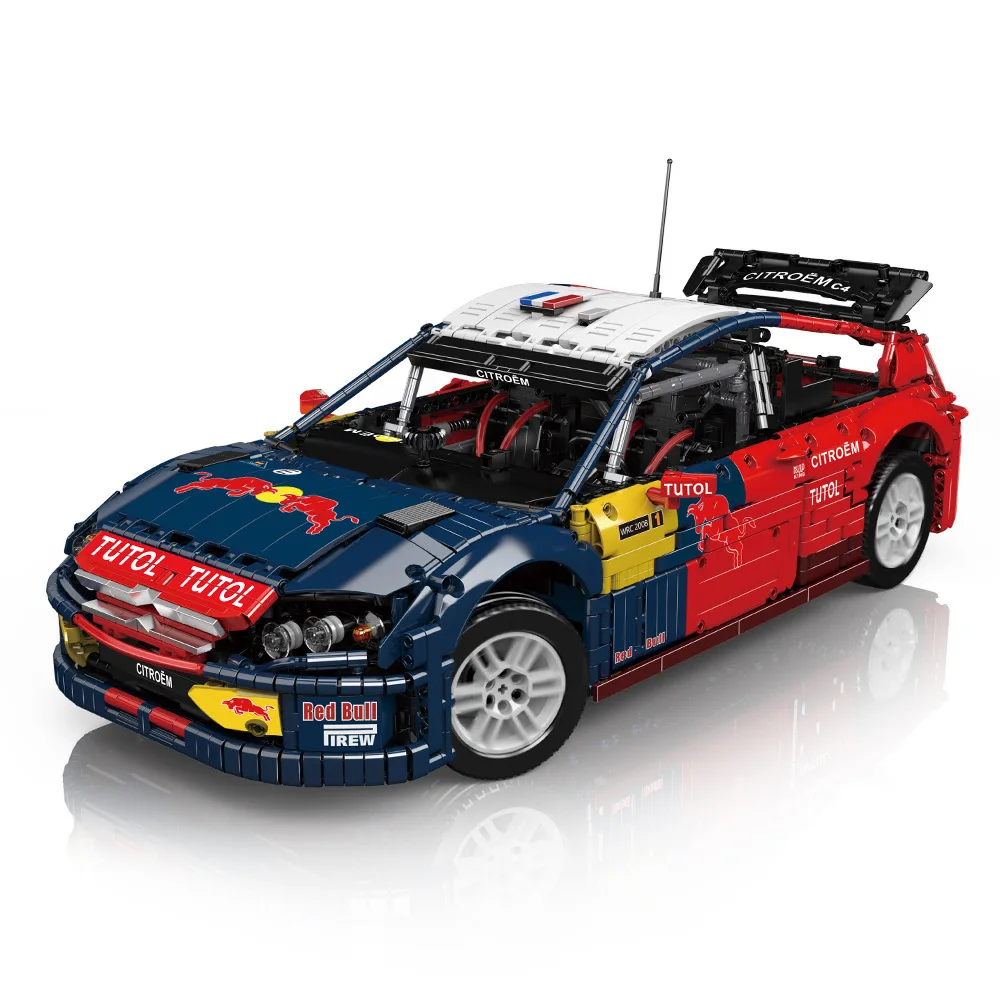 King Mould King13187 Xuelong C4 Racing Sports Car Model Toy