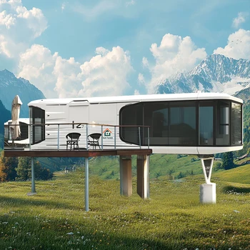Glamping Pod Cabin Etong Villas Full Modern Prefabricated Houses Prefabricated House Capsules Housed