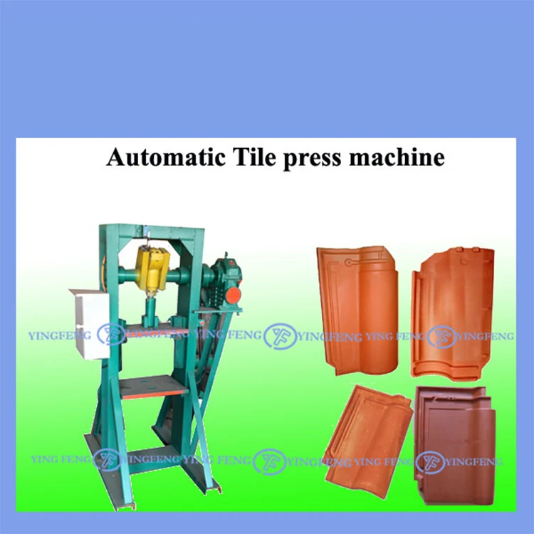 Automatic Clay Roof Tiles Making Machines Clay Arched Roofing Tile Machine With High Quality