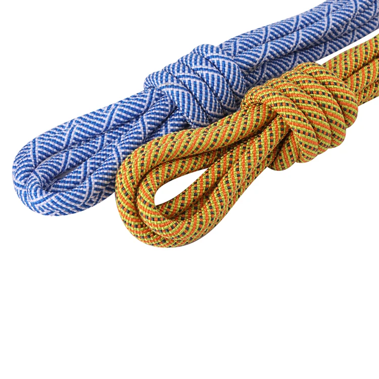 La qualité élevée de ténacité a tressé la corde 12mm en nylon du polyester pp de 6mm 8mm 10mm
