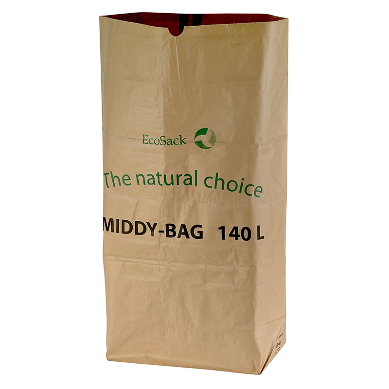 Custom Recyclable Leaf Lawn Paper Kraft Paper Bags For