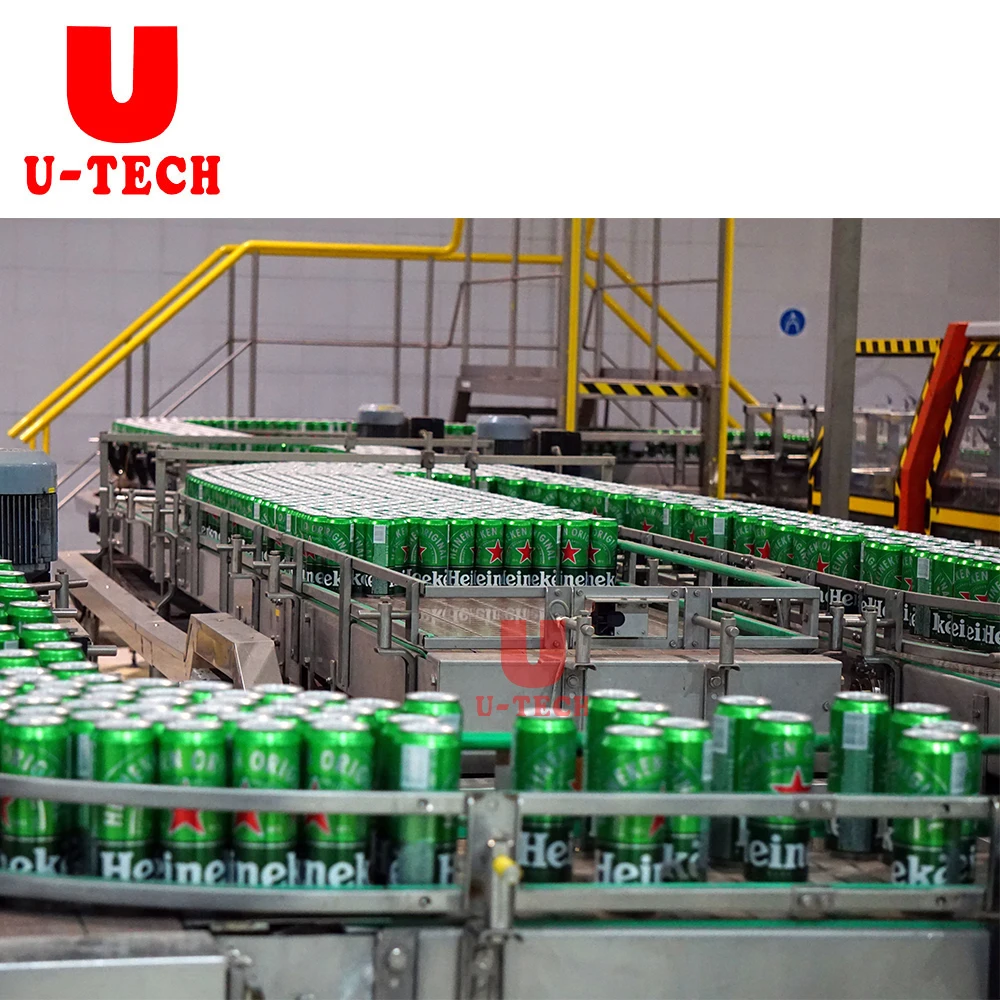 High technology small scale carbonated beverage juice energy drink beer wine aluminum tin can filling machine production line