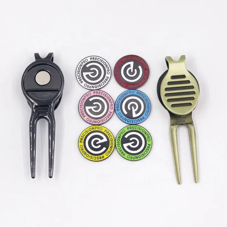 Favorite Golf Gift Sets Premium Golf Divot Repair Tool Kits With Customized Ball Marker manufacture