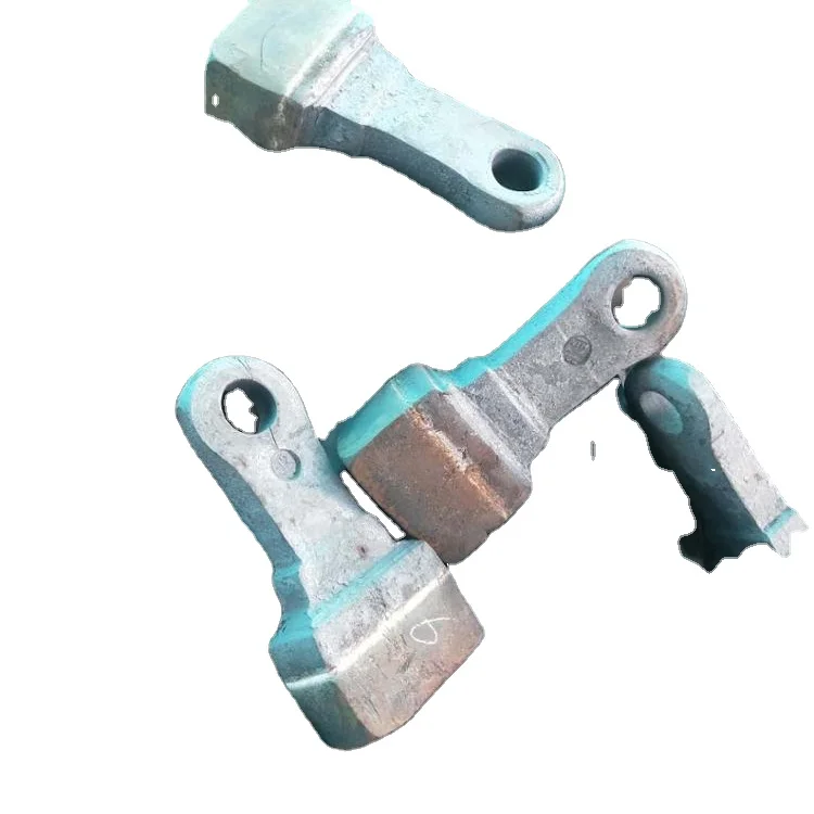 Metal crusher spare parts High manganese steel Hammerhead for hammer crusher