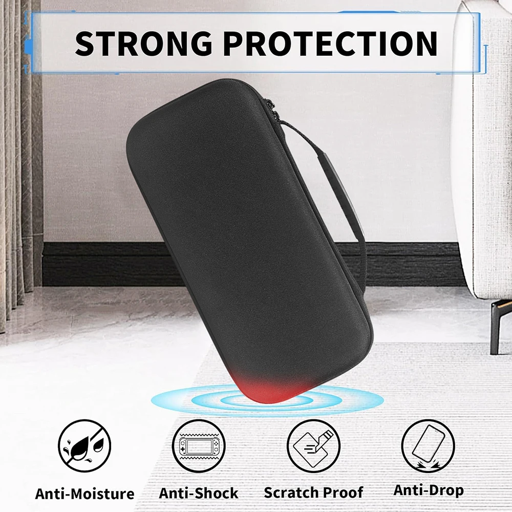 product laudtec hard eva protective cover bag waterproof shockproof travel carrying case storage pouch custom for switch2 2025 yxj29-4