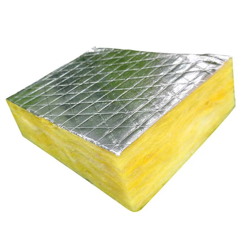 Black Fiberglass Wool Board Acoustic Insulation Panel Fiberglass Cloth Faced Soundproof Building Material for Wall and Ceiling